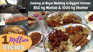 Exploring Cooking For 9000 People in Royal Wedding | Hyderabadi Wedding | Biggest Kitchen in Hyd