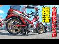 オートバイ交通事故からのハンターカブCT125復活!