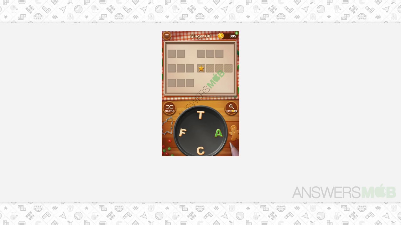 Word Cookies Ginger Answers - Level 8 - AnswersMob.com