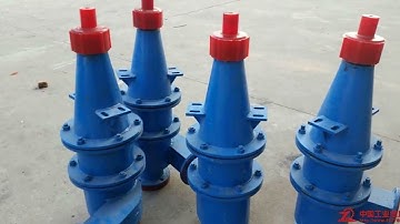 Hydrocyclone for shale shaker / desander / desilter