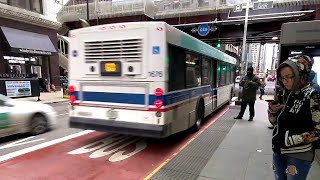 CTA Bus Action at Downtown (6)