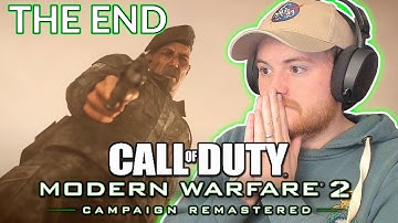 Royal Marine Plays THE END of Modern Warfare 2 REMASTERED For The First Time!!