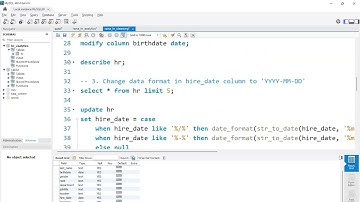 HR Analytics Project Data Cleansing - MySQL