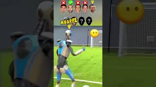 Robot Goalkeeper Challenge 😲🥅 #soccer #messi #ronaldo #neymar #mbappe screenshot 5