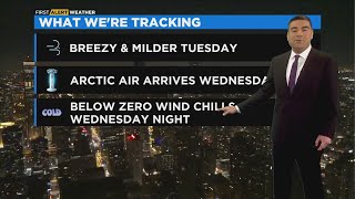 Chicago Weather: Breezy And Milder Tuesday