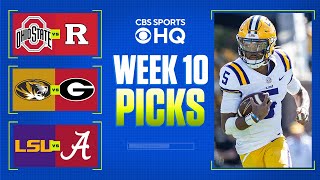 College Football Week 10 PICKS + BEST BETS I CBS Sports