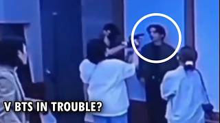 Did V Bts Really Push A Female Staff Member? Viral Video Explained