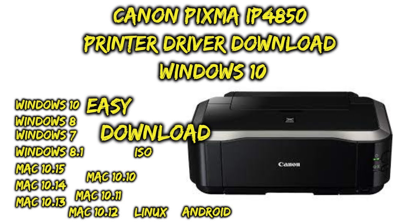 Canon PIXMA MP495 Driver Windows 10