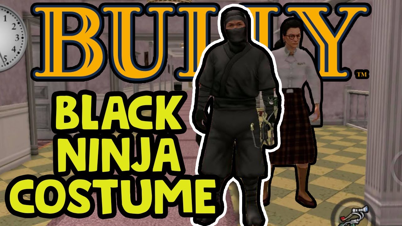 Top 35+ imagen bully scholarship edition black ninja outfit