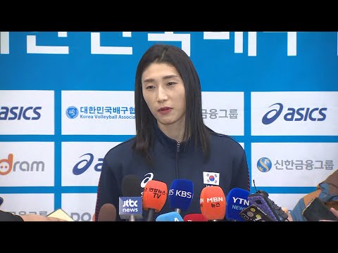 [현장연결] 복근 부상 김연경, 투혼으로 일군 도쿄행 / 연합뉴스TV (YonhapnewsTV)