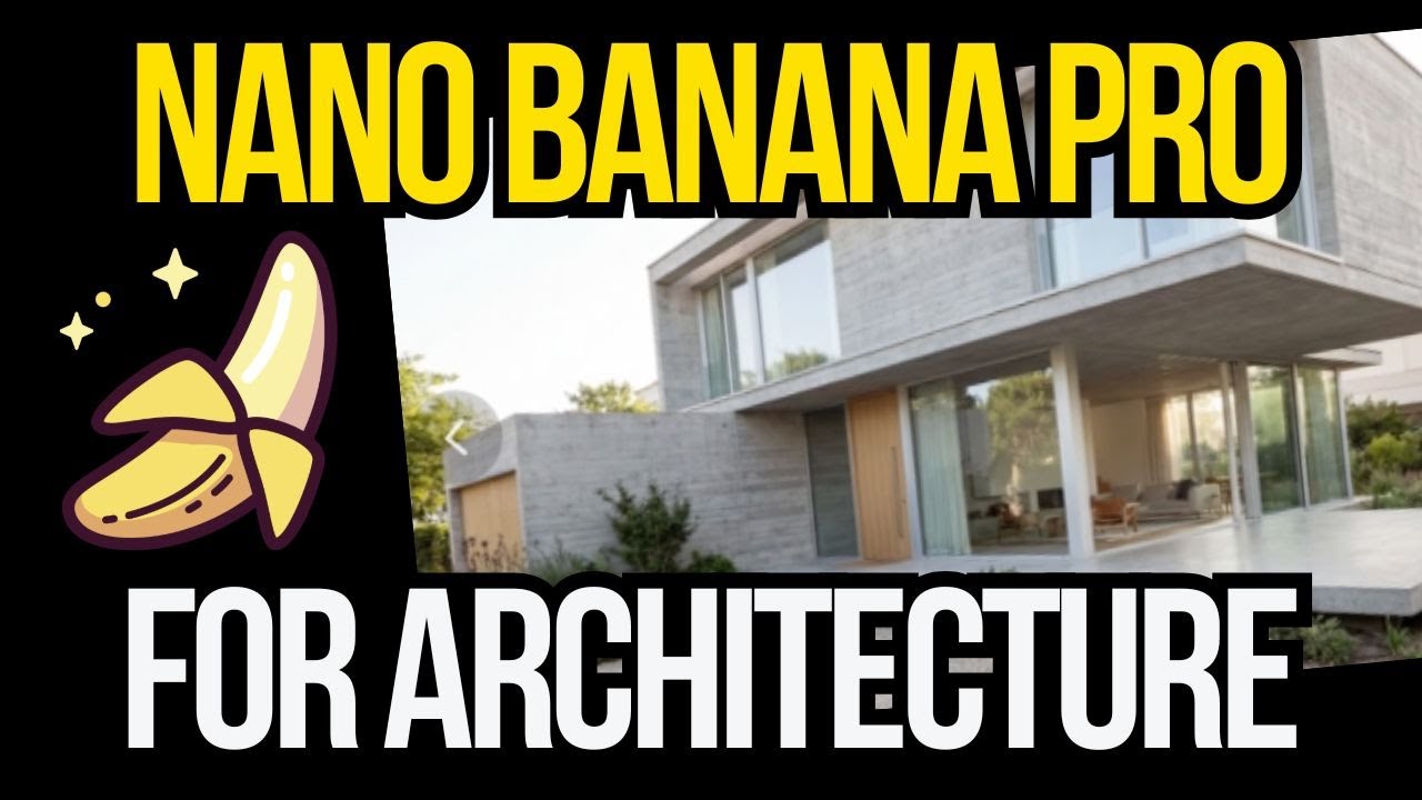How to Use Nano Banana Pro for Architecture | AI for Architect - YouTube