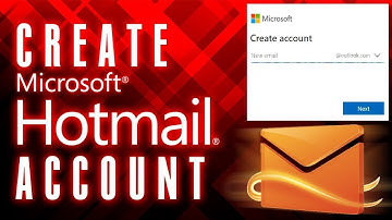 How to Create a Hotmail email account for Free
