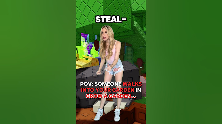 When Someone Walks Into Your “GARDEN” in GROW a GARDEN on ROBLOX… 👩‍🌾