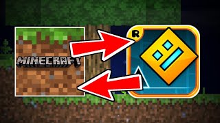 Minecraft в Geometry Dash😱