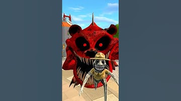 zoonomaly & poppyplaytime characters chase boom attack 주노말리 파피캐릭터 폭탄공격 #zoonomaly #주노말리  #bomb #game