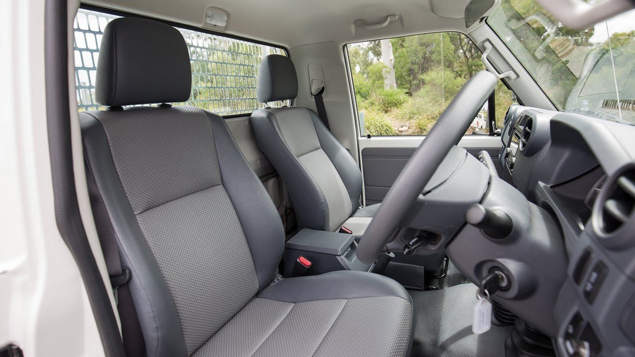 Interior Exterior 2017 Toyota Landcruiser 70 Series Workmate Single Cab