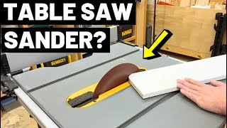 Turn Your TABLE SAW Into a DISC SANDER! (and Make It More Accurate...All For $40!) by The Honest Carpenter 39,806 views 4 months ago 3 minutes, 58 seconds