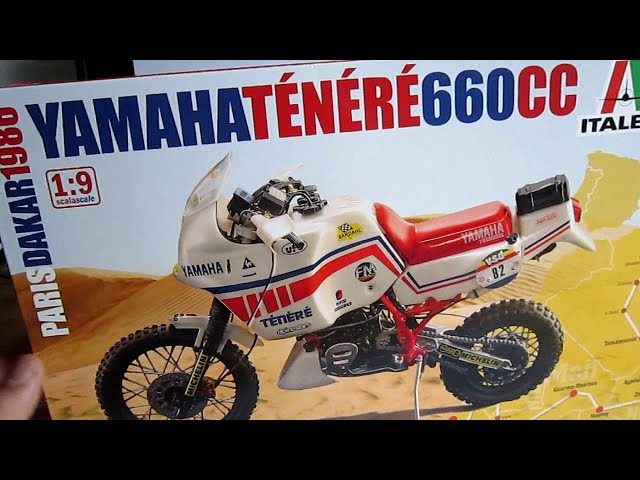 Unboxing Italeri 1:9 Yamaha Tenere 660cc 1986 Dakar ! - YouTube