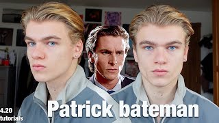 How to get Patrick Bateman's hair (Slick back tutorial) + Pros and cons | EP6