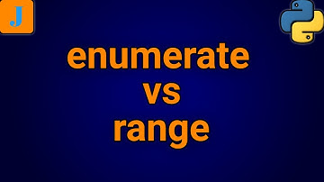 Python enumerate vs range