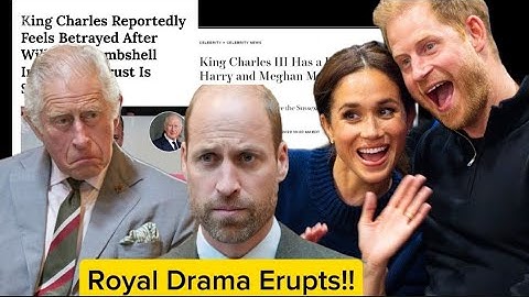 King Charles BREAKS SILENCE-Sends POWERFUL MESSAGE to Harry&Meghan After Williams SHOCKING Betrayal 