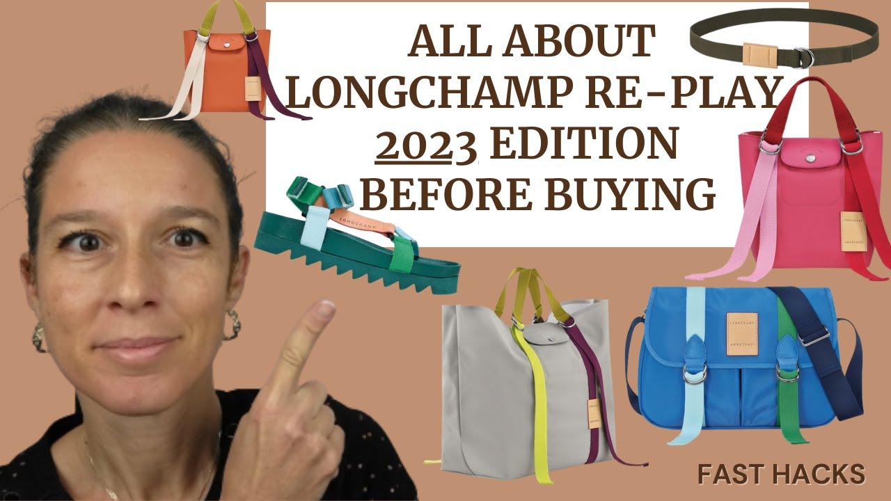 NEWS ALERT: LONGCHAMP RE-PLAY 2023 EDITION IS HERE!! 😍ALL ABOUT THIS NEW  EDITION / 5 minutes hacks🚨 