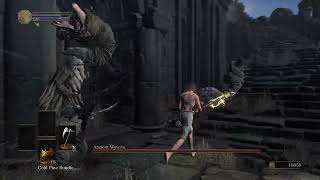 DS3 - Ancient Wyvern - SL1/NG+7/No Sprint/Roll/Block/Parry/Flawless/Gauntlet