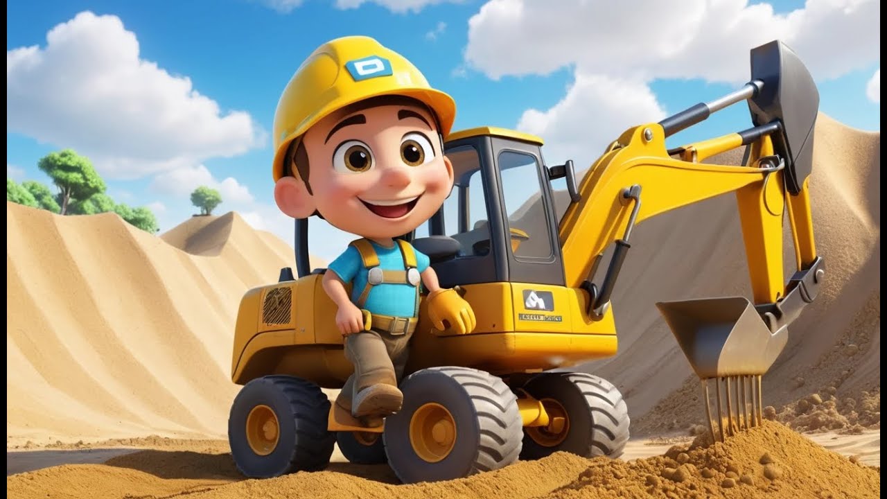 I’m an Excavator – Digging Dino Bones | Fun Kids Song | Dinosaur Adventure Rhyme