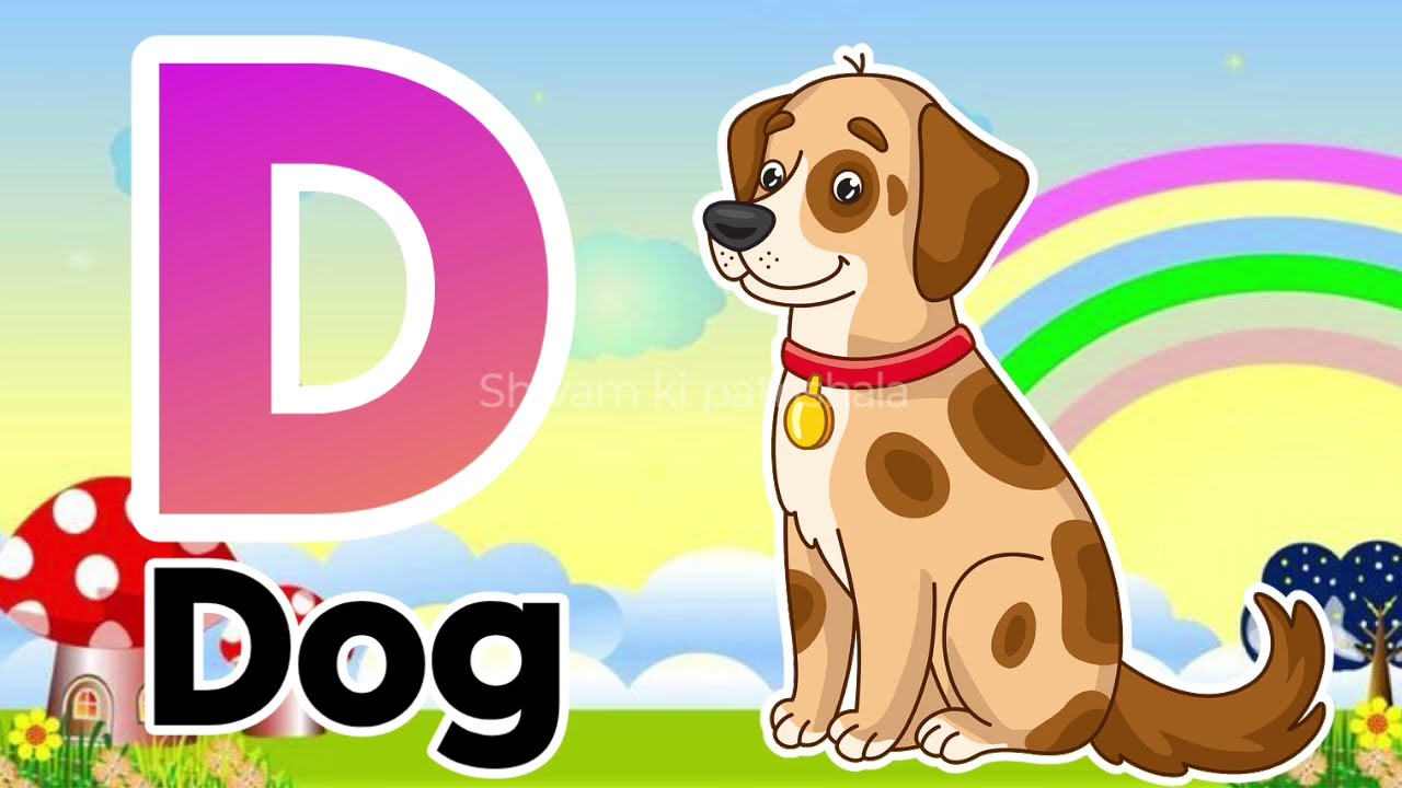 Learn Alphabets with live examples | Animated video with video clips | A for Apple |