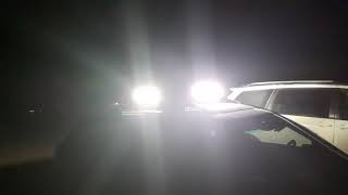 Athlete Statistics LED LIGHT BAR front, side and rear on the Subaru Outback