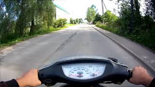 ●#1Летние покатушки по городу на Honda dio !!!