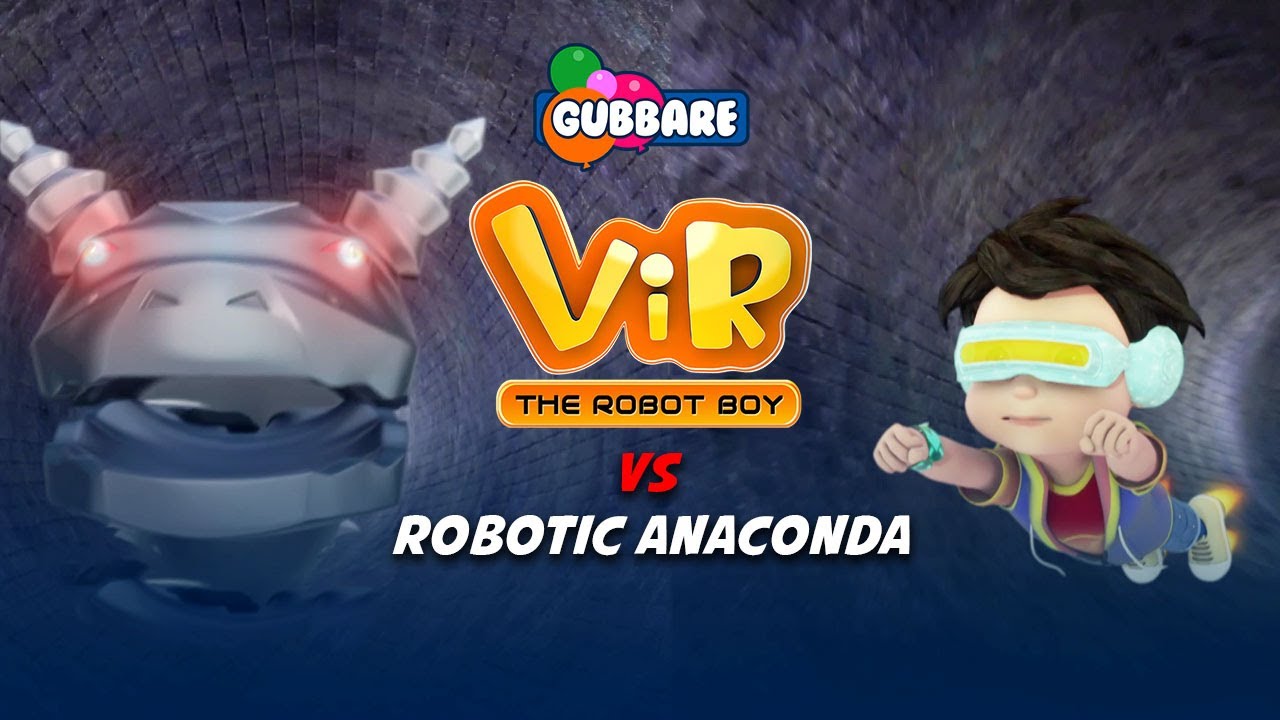 ViR The Robot Boy vs Robot Anaconda | Action Cartoon Video | Cartoon for  kids in Hindi | Gubbare TV - YouTube
