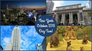 New York October 2016! Day Two Vlog
