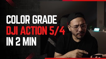 DJI Action 5/4 Color Grading Made EASY in CapCut (FREE DJI LUT)