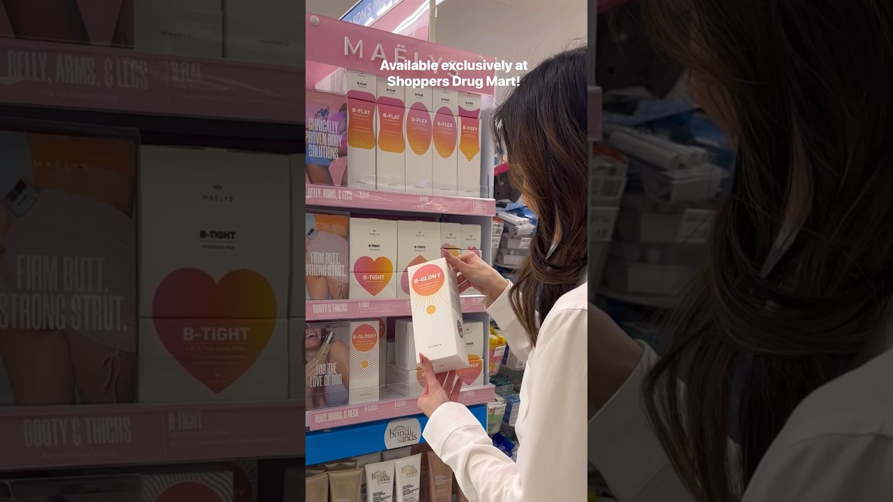 Minivlog: Come shopping at Shoppers Beauty - MAËLYS body care 