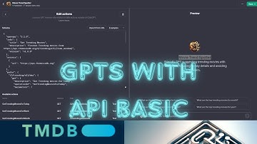 How to Extend GPT with Custom Actions with Auth - Basic( part 4)  Movie Trend Spotter GPT