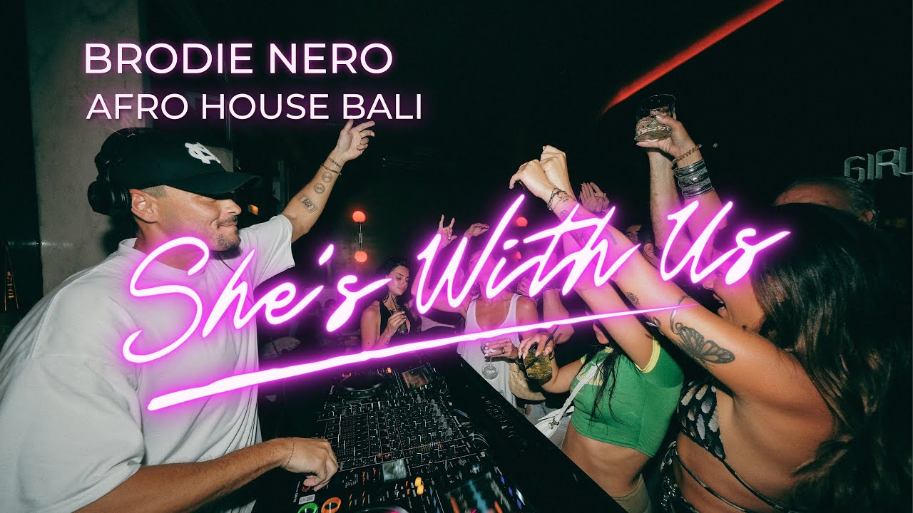 Brodie Nero DJ Set @ She's With Us Miss Fish Bali [ Afro House, Melodic Techno ]
