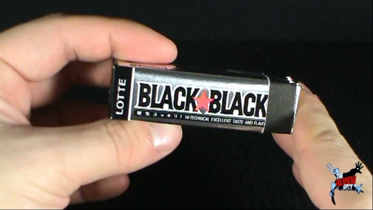 Random Spot - BLACK BLACK Strong Caffeine Gum