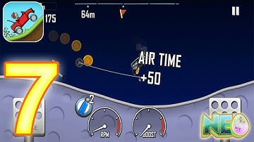 Hill Climb Racing: Gameplay Walkthrough Part 7 - New Vehicles (iOS, Android)