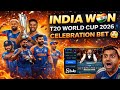 India Won T20 World Cup 2026 🇮🇳 Celebration on Stake | #stake #t20worldcup 