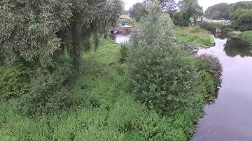 Dji phantom 3 std - over the river before crashing into a tree (part 2)