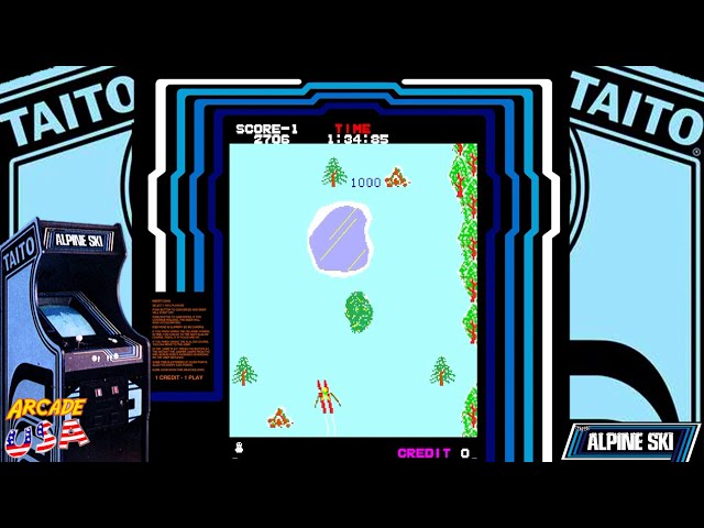 Alpine Ski! (Arcade - Taito) - YouTube