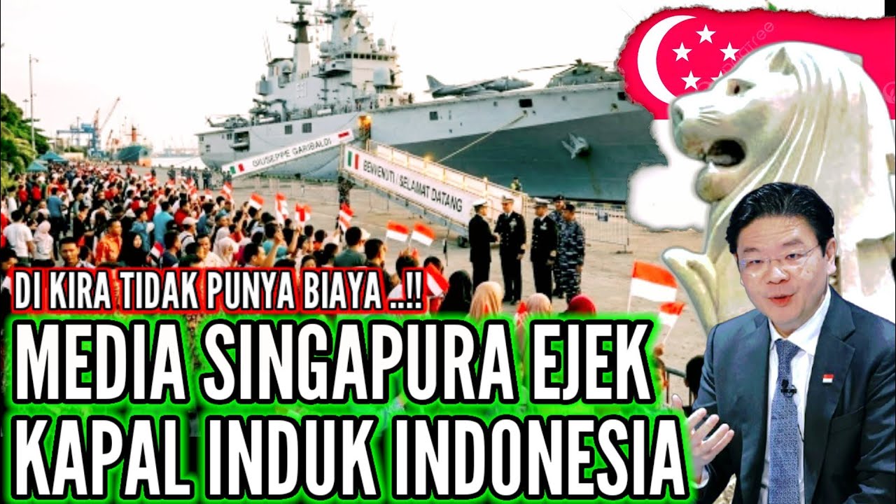 Сингапурские СМИ высмеивают первый индонезийский авианосец⁉️ У Индонезии нет средств на строитель...