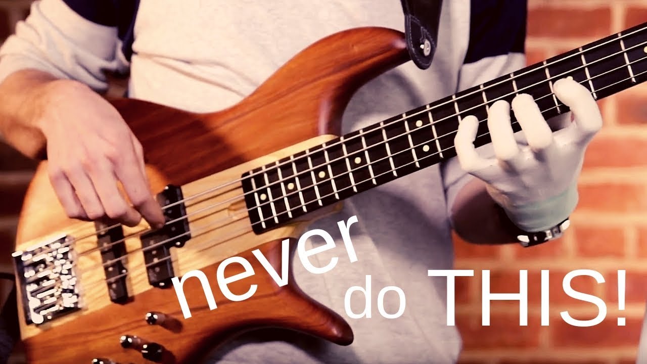 The Top 7 BASS TECHNIQUE FAILS (and how to fix them) - YouTube