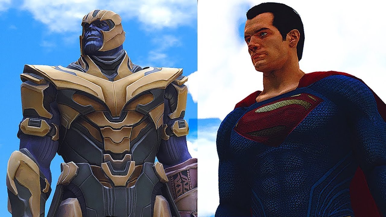 SUPERMAN VS. THANOS - EPIC BATTLE - YouTube