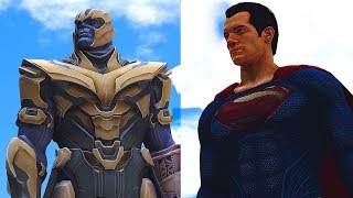 SUPERMAN VS. THANOS - EPIC BATTLE