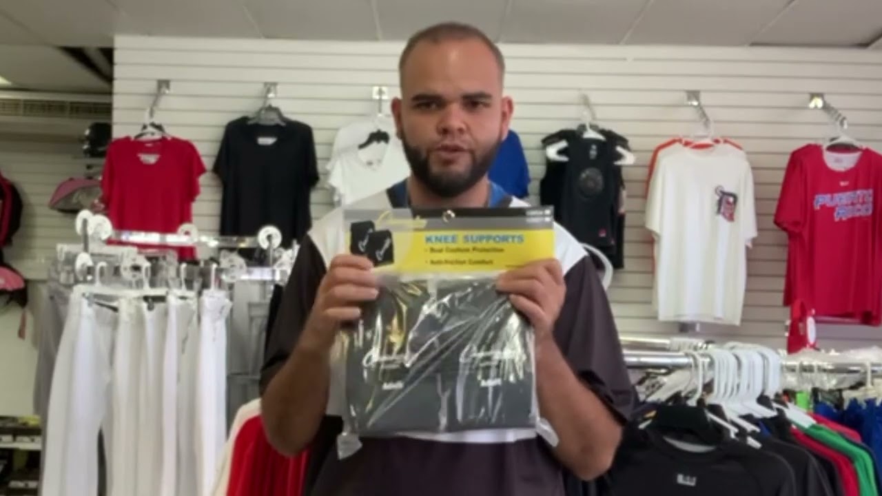 Champion Adult Catcher's Knee Support Black LGKSA-BK ⚾️