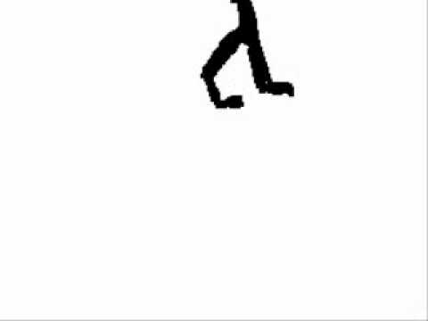 Stick Figure Moonwalk