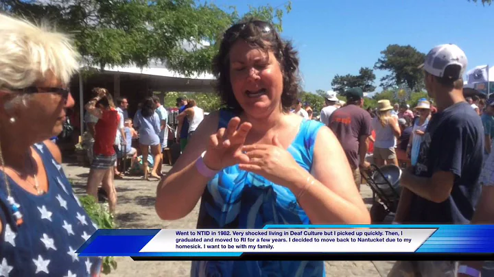 Deaf Resident, Cynthia Bartlett-Burns Nantucket MA