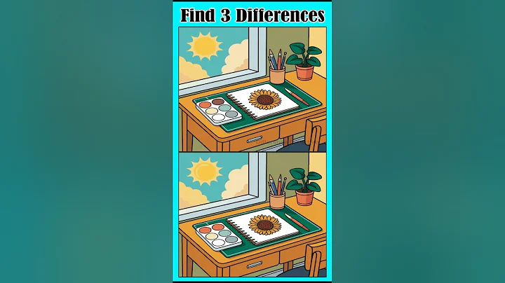 Can you Find the 3 Differences in Just 10 Seconds | Spot the Difference Challenge #shorts